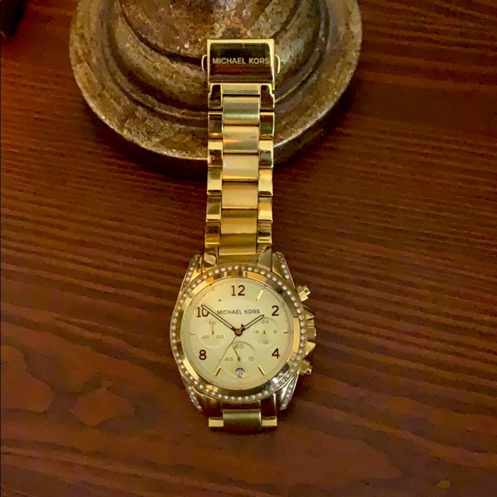 Michael Kors gold watch